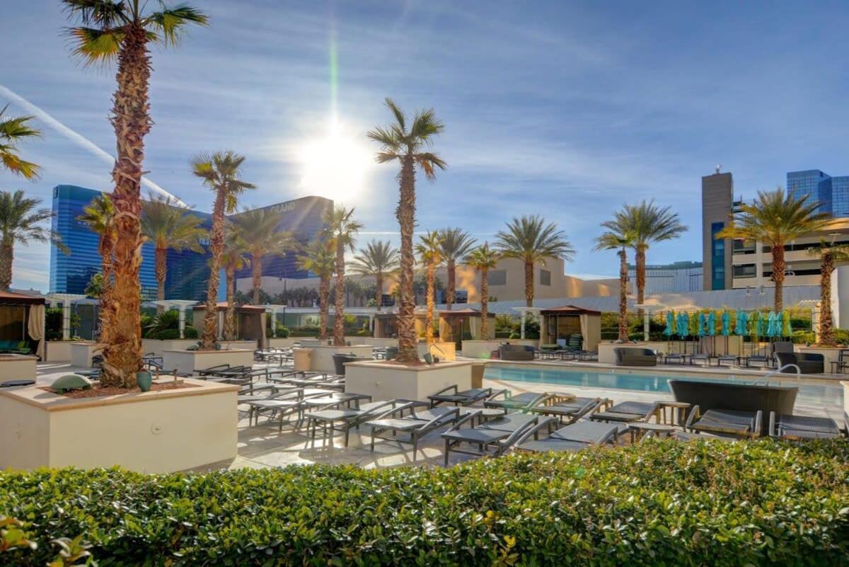 Mgm Signature-23-719 Strip View Jacuzzi Studio Las Vegas Exteriér fotografie